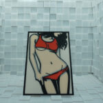 Silueta Mujer 3D VividArt